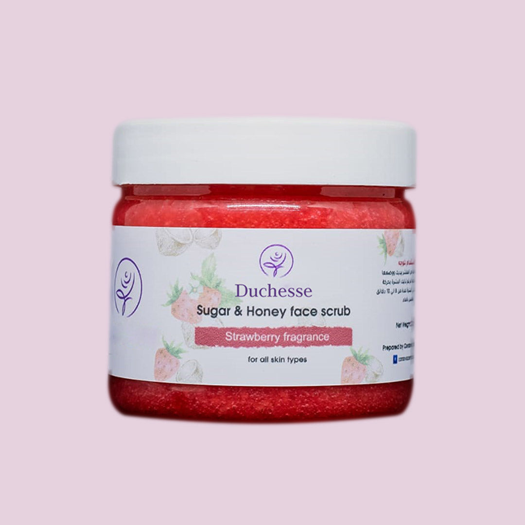 Sugar & honey face scrub